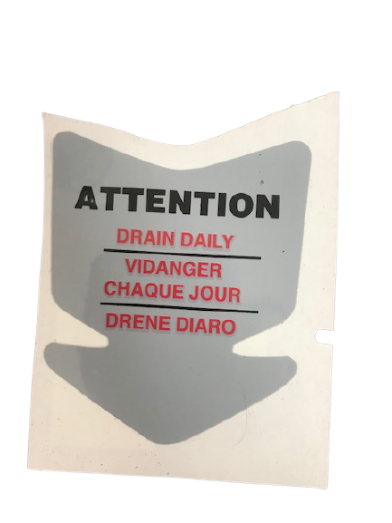 Label For Air Compressor – Tool Mart Inc.