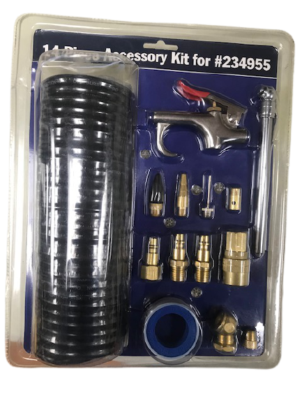 14 Piece Accessory Kit For 234955 Kobalt Air Compressor