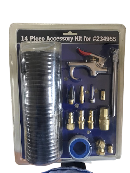 14 Piece Accessory Kit For 234955 Kobalt Air Compressor