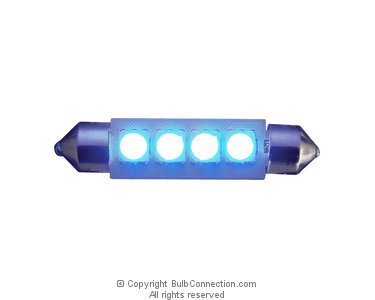 Pilot Automotive Blue LED Dome Bulb