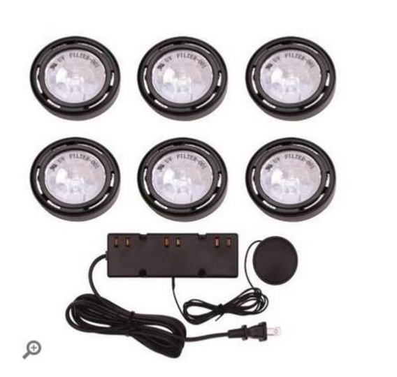 Commercial Electric 6pc Puck Light