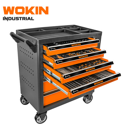 Wokin 163pc Roller Cabinet Tool Set