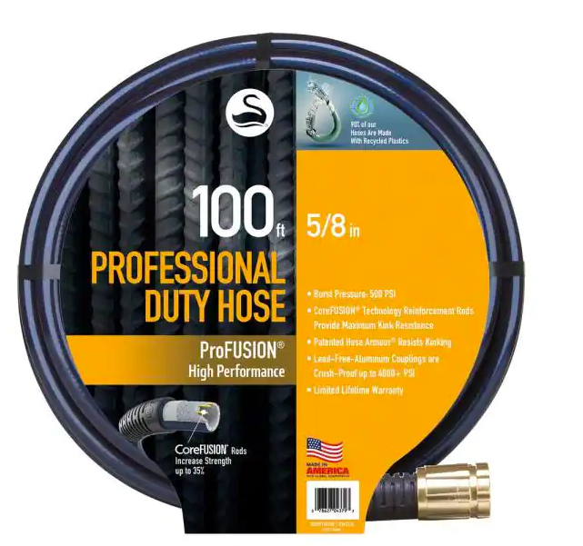 Swan 100 Foot 5/8 Inch Profusion Kink Resistance Water Hose