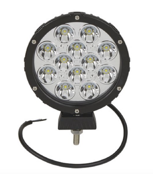 AnzoUSA 6 Inch LED Hi Intensity Off Road Spot Light 36 Watt One Light