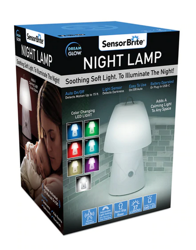 Sensor Brite LED Night Light Lamp