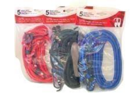 24 Inch Bungee Cord 5pc