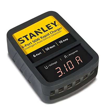 Stanley 6 Port 10 Amp Rapid Charger