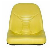 Highback Yellow Lawn Mower Seat