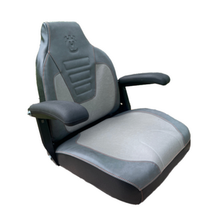 Husqvarna Tractor Seat Gray With Arms MZ 907