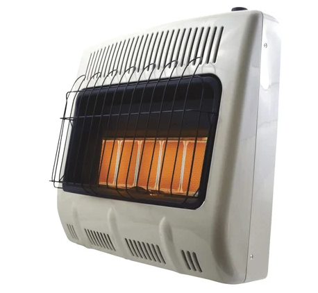 Mr. Heater 30000 BTU Propane Radiant Wall Heater 5 Plaque