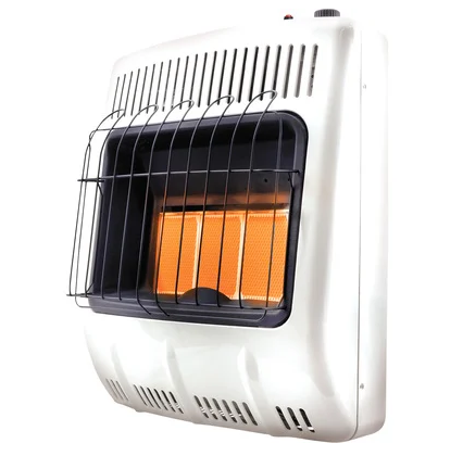 Mr Heater 20000 BTU Vent Free Natural Gas Radiant 3 Plaque Wall Heater