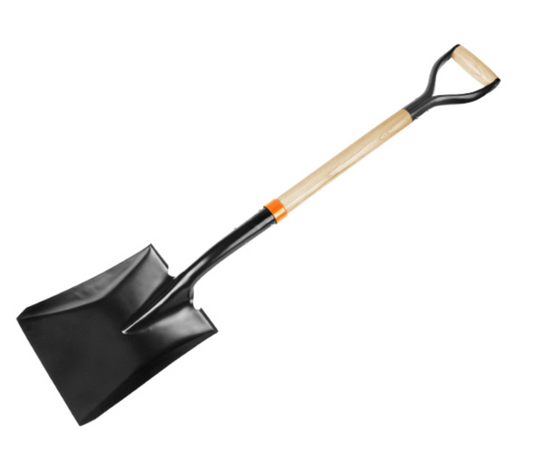 Wokin Wood Handle Square Shovel