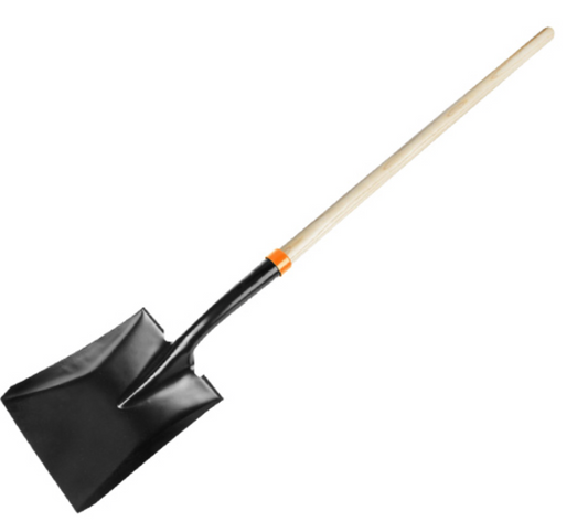 Wokin Long Handle Wood Handle Square Shovel