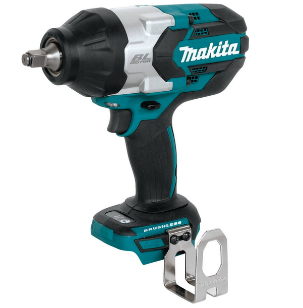 Makita 18V LXT Lithium Ion Brushless Cordless  High Torque 1/2 Inch Sq Drive Impact Wrench Factory Serviced Tool Only