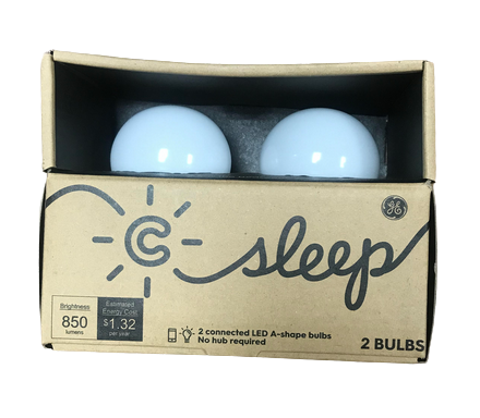 C by GE C-Sleep Series General  Electric Smart Bulbs 2 Pack