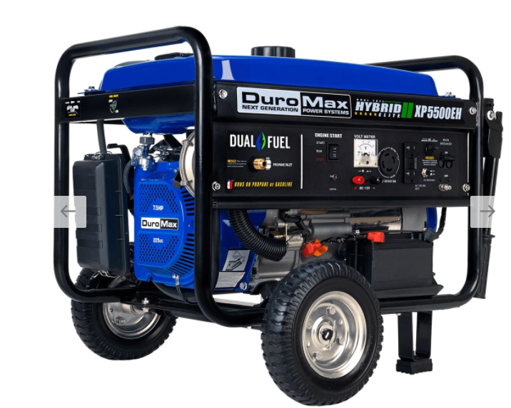 DuroMax 5500 Watt Generator Factory Serviced