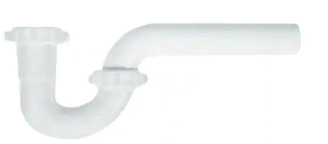 EVERBILT 1-1/2 in. White Plastic Sink Drain P-Trap with Reversible J-Bend *DAMAGED BOX*