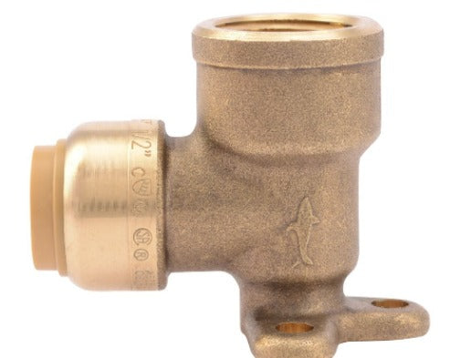 SharkBite Drop Ear Elbow - 1/2 In. x 1/2 In. FNPT
