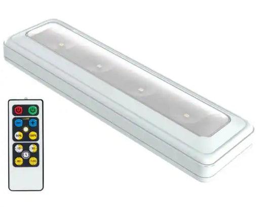 Brilliant Evolution LED White Wireless Under Cabinet Light with Remote Damaged Box