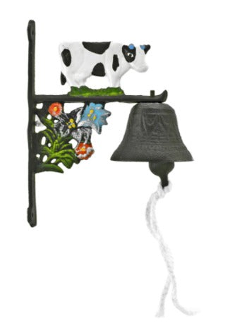 3 Inch Holstein Cow Door Bell