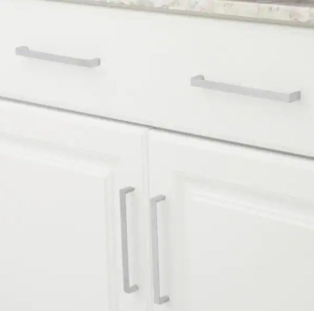 Megantic Collection 6-5/16 in. (160 mm) Center-to-Center Matte Chrome Contemporary Drawer Pull *DAMAGED BOX*