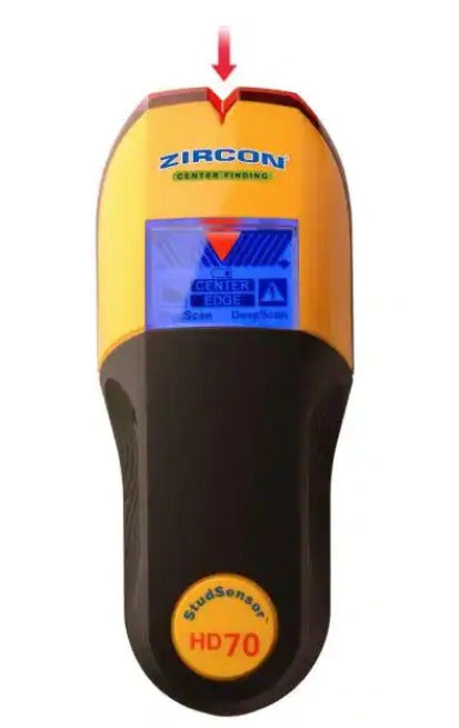 Zircon StudSensor HD70 Stud Finder *DAMAGED BOX*