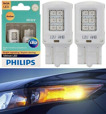 Philips Amber Bright Signaling LED Lights Damaged Box