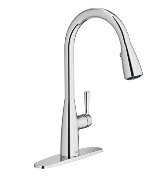 Fairbury 2S Single Handle Pull Down Sprayer Kitchen Faucet in Polished Chrome Damaged Box