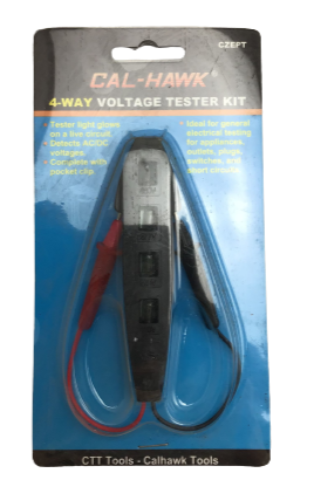 Cal-Hawk 4-Way Voltage Tester Kit