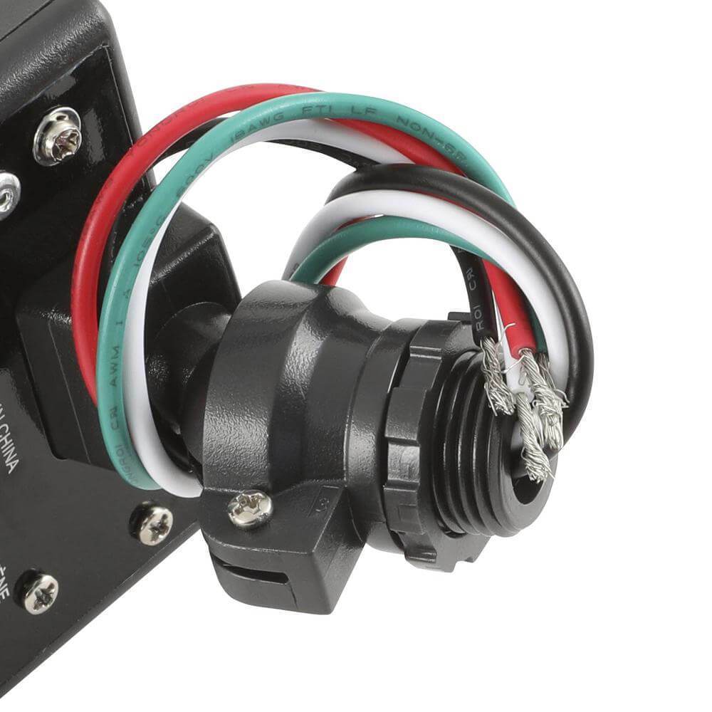 Black replacement sensor damaged box-security & motion sensor lights-Tool Mart Inc.