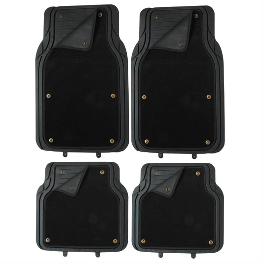 Pilot Bully Black Floor Mats For Automotive FM-09E Damaged Box