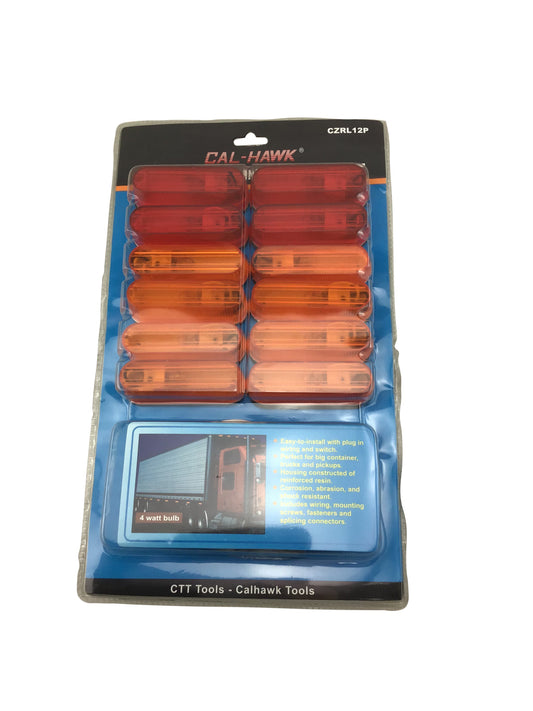 Cal-Hawk 12-pc Running Light Kit-automotive-Tool Mart Inc.