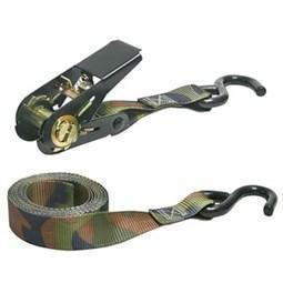 Camouflage Buckle Ratchet Tie Downs 2x20-tie downs, chains, & straps-Tool Mart Inc.