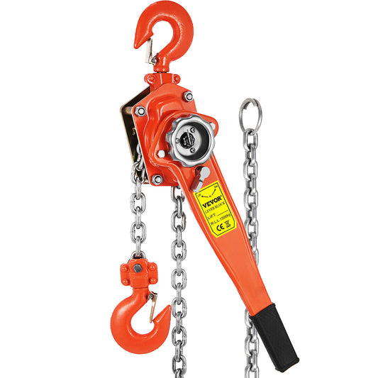 Lever Chain Hoist 3/4 Ton 5 Foot Lift