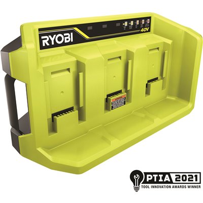 Ryobi 40V 3 Port Quick Charger (Tool Only) Damaged Box