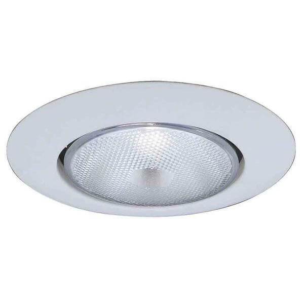Commercial Electric 6 in. R40 White Recessed Open Trim Damaged Box-recessed fixtures-Tool Mart Inc.