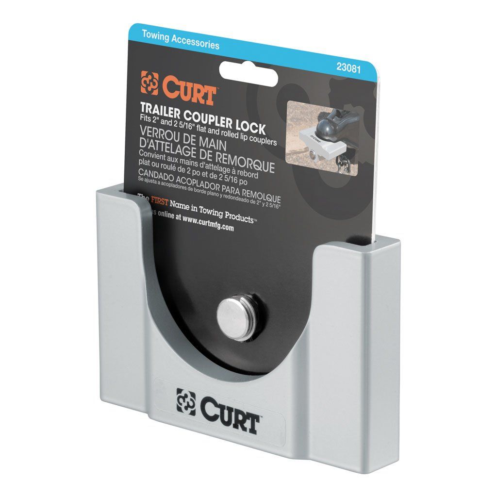Curt 2 Inch Trailer Coupler Lock