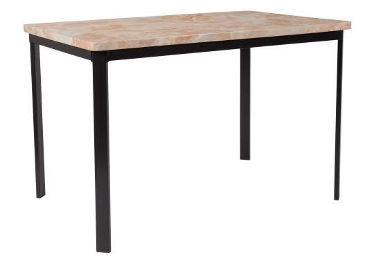Dining Table in Quartz Marble-Like Finish-furniture-Tool Mart Inc.