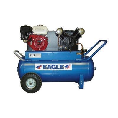 Eagle 5.5 HP 25 Gallon Air Compressor with Electric Start-eagle air compressors-Tool Mart Inc.