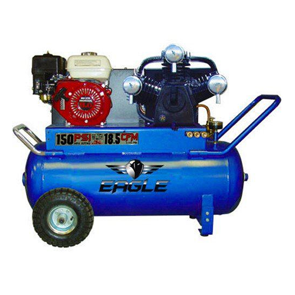 Eagle 9 Horsepower 25 Gallon Portable Air Compressor
