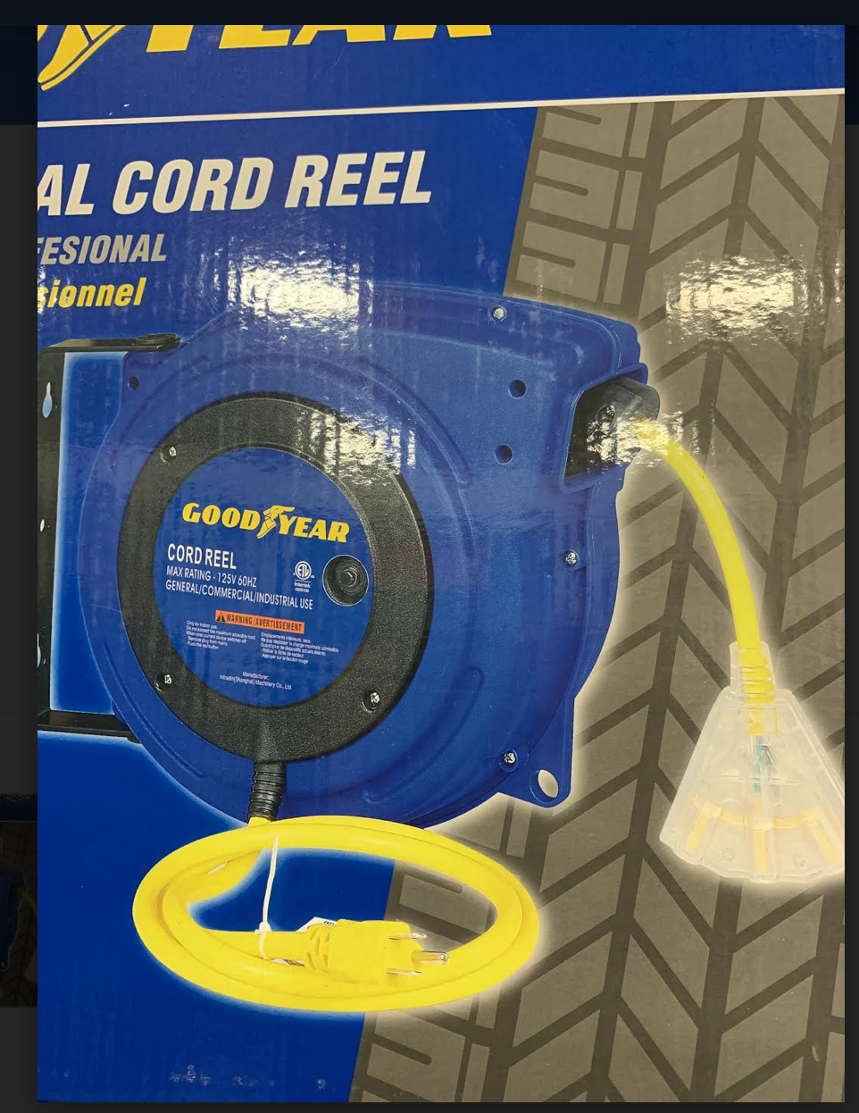 Goodyear Professional Hose Reel-cables & cords-Tool Mart Inc.