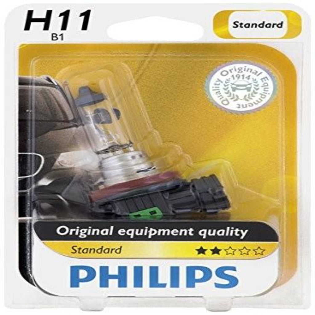 Philips H11 Authentic 12 Volt Bulb Damaged Box