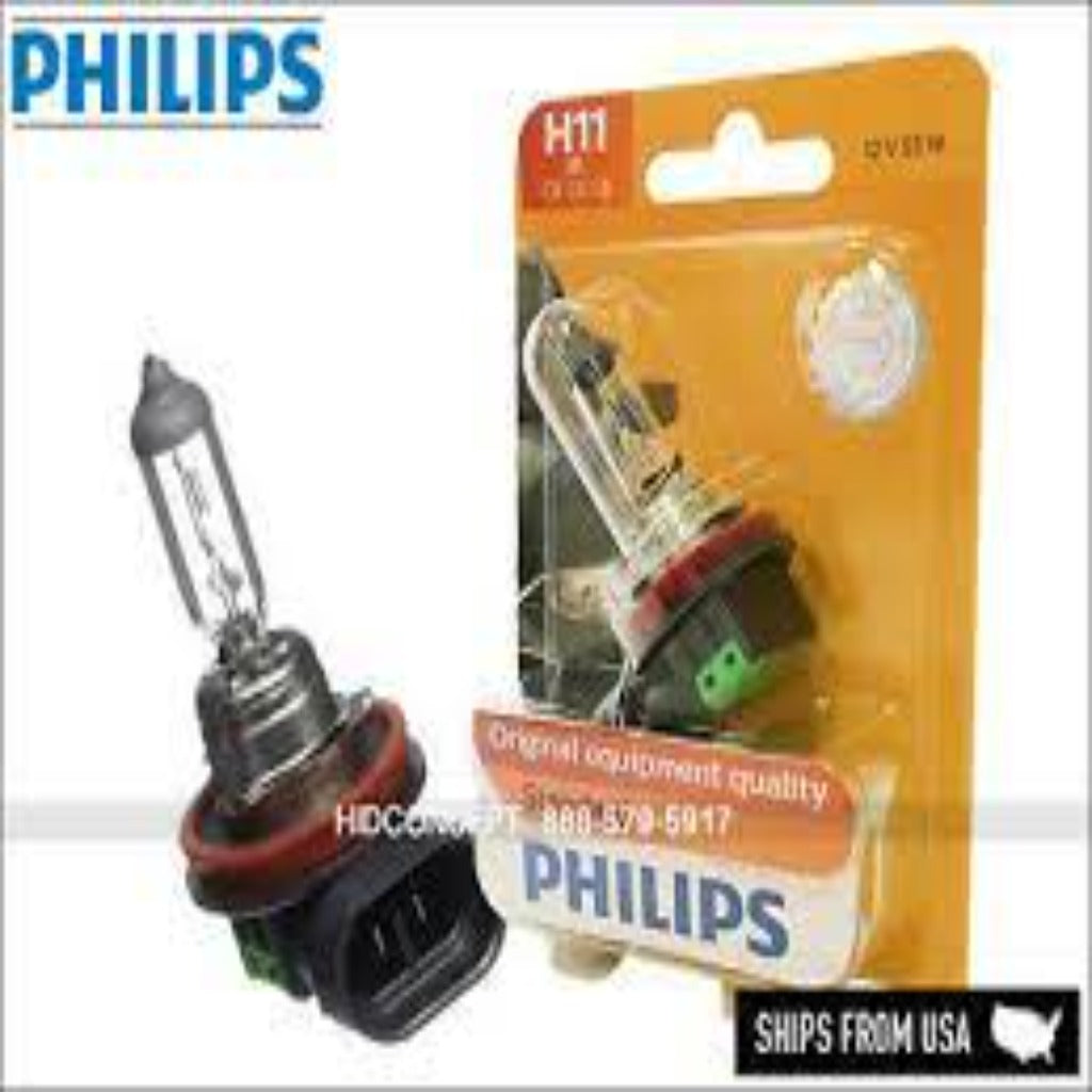 Philips H11 Authentic 12 Volt Bulb Damaged Box