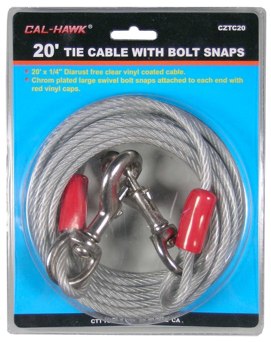 Heavy Duty Large Tie Out Cable 20 Foot-miscellaneous-Tool Mart Inc.