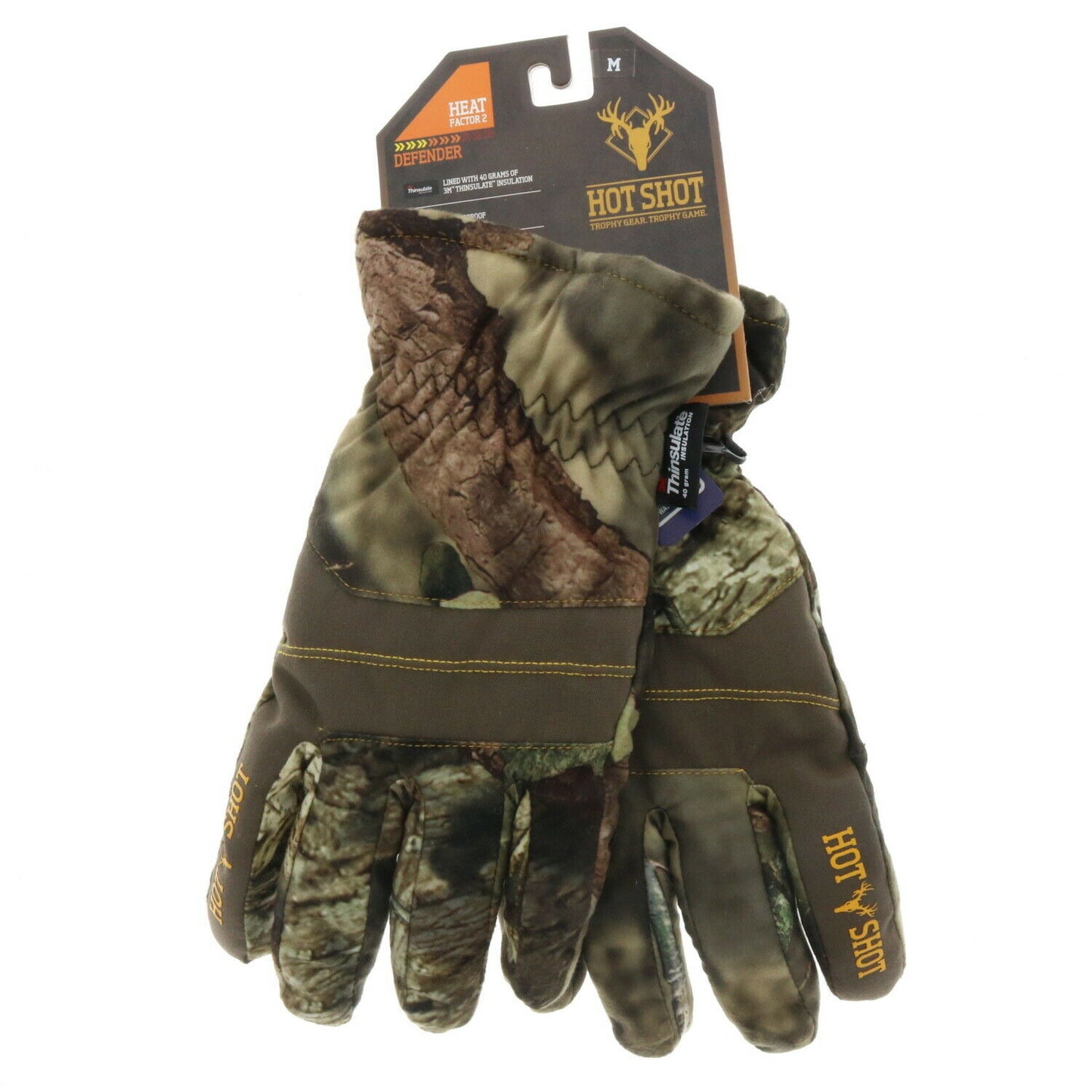 Hot Shot Gloves Mossy Oak Insulated Glove Medium