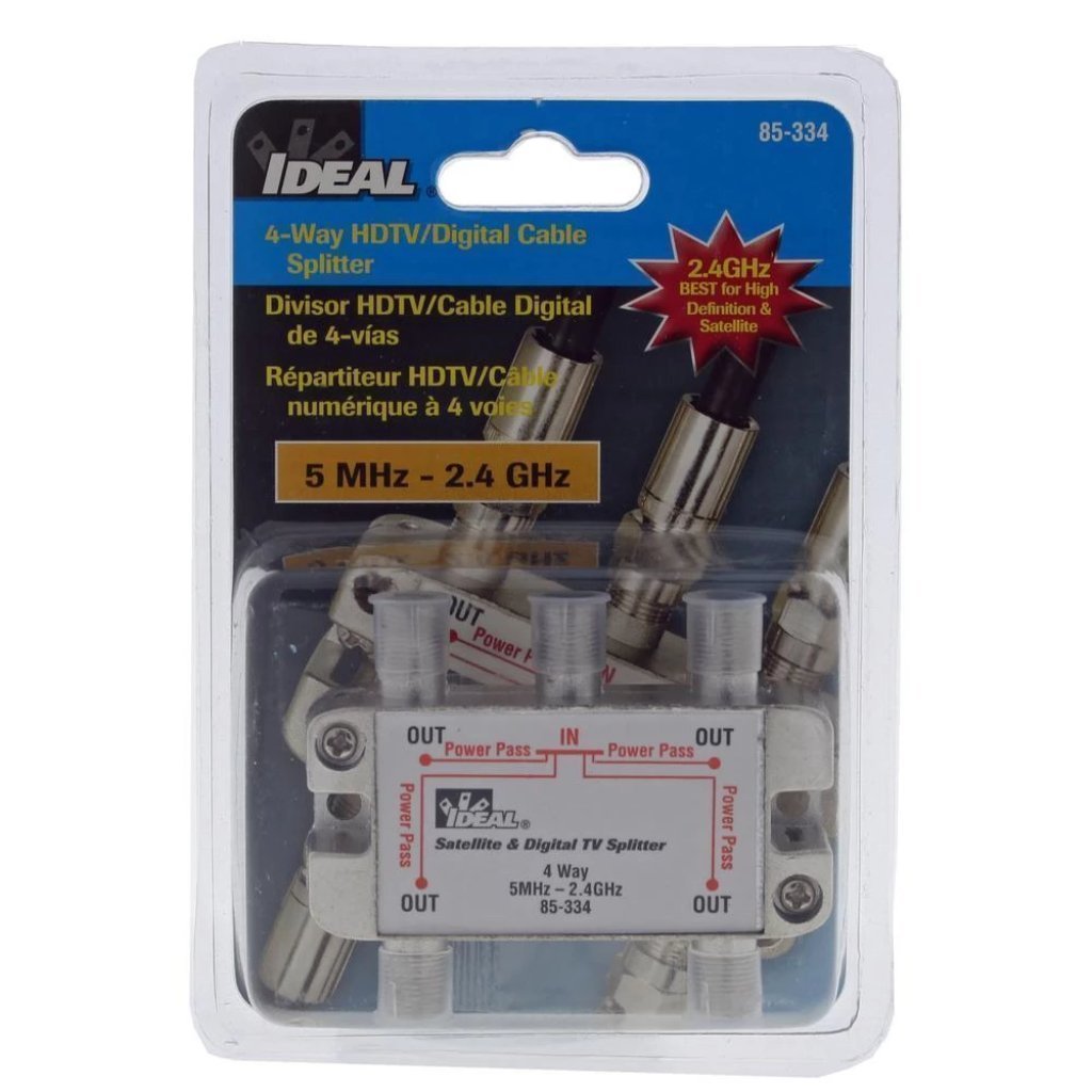 Ideal 2.4GHz 4-Way Digital Splitter Damaged Box-electrical-Tool Mart Inc.