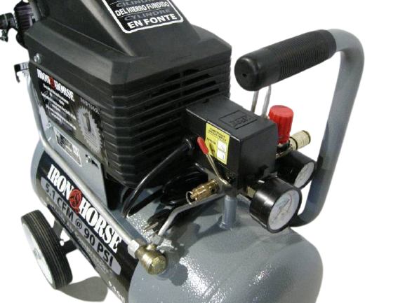 Iron Horse 1 HP 6 5 Gallon Air Compressor