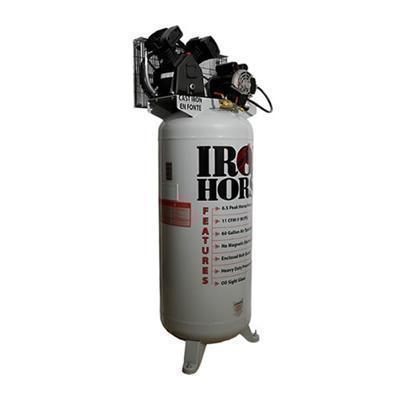 Iron Horse 3.2-HP 60-Gallon Single-Stage Air Compressor 208/230V 1-Phase-iron horse air compressors-Tool Mart Inc.