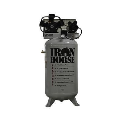 Iron Horse 5 HP 80 Gallon Air Compressor-iron horse air compressors-Tool Mart Inc.