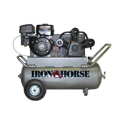 Iron Horse 9 HP 25 Gallon (Belt Drive) Air Compressor (product discontinued 5-6-19)-iron horse air compressors-Tool Mart Inc.